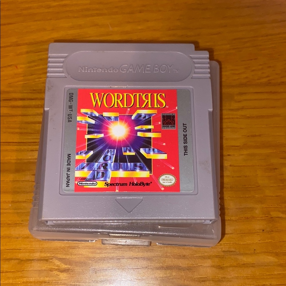 Nintendo Game Boy Wordtris Game